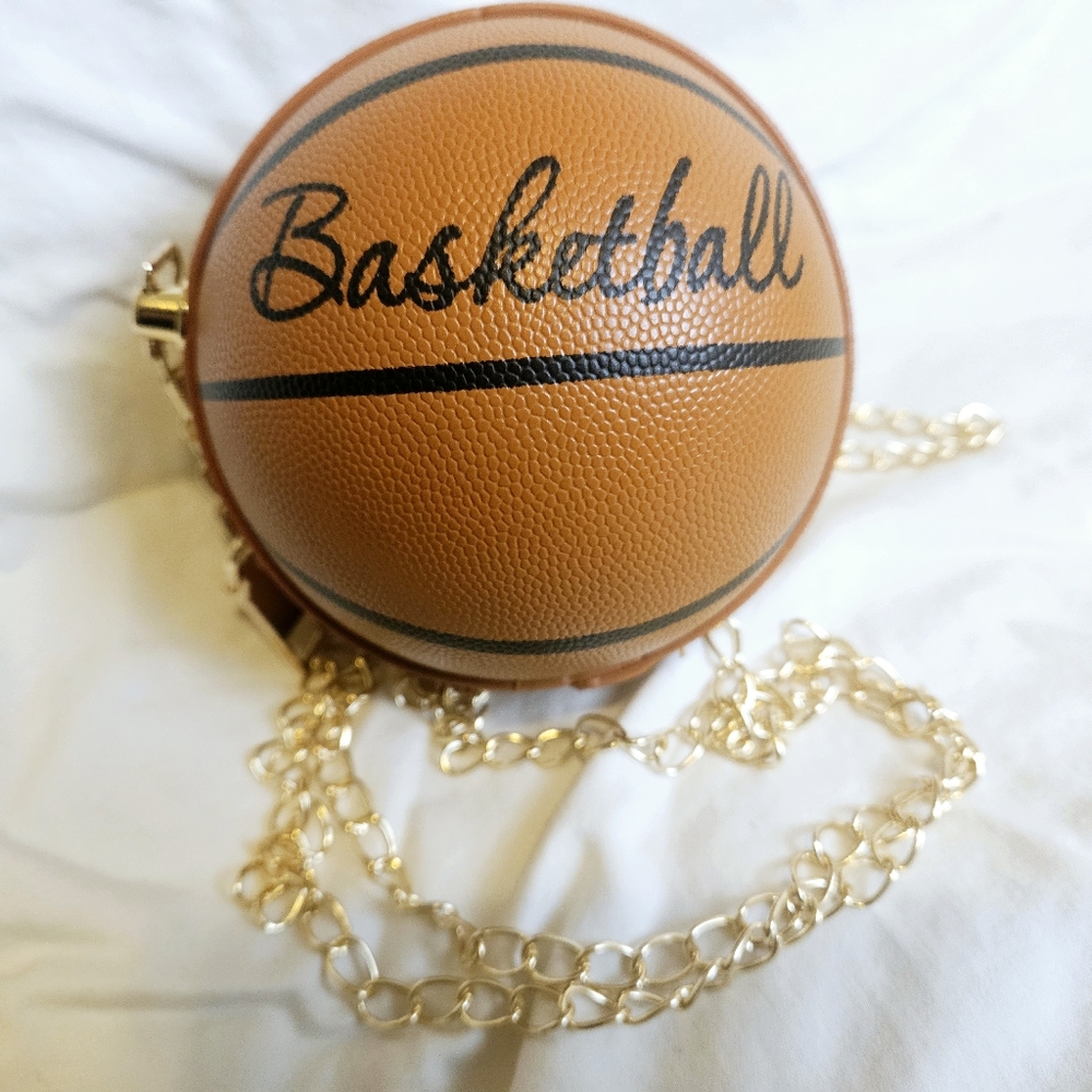 Sporty Mini Basketball Crossbody Shoulder Bag